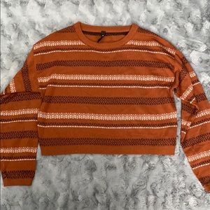 orange long sleeve